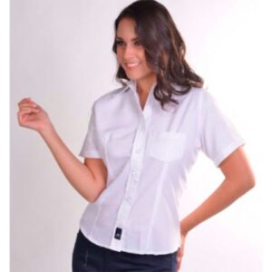 BLUSA EJECUTIVA ENDERLE OXFORD LARGA O CORTA