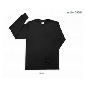PLAYERA CUELLO REDONDO DE MANGAS LARGAS PARA CABALLERO C0304
