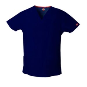 FILIPINA MÉDICA DICKIES PARA CABALLERO CUELLO-V DE MANGAS CORTAS 81906