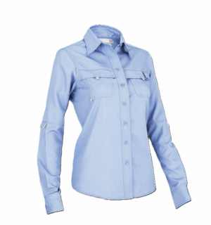 BLUSA BIGBANG MAKO FISHING AZUL CIELO