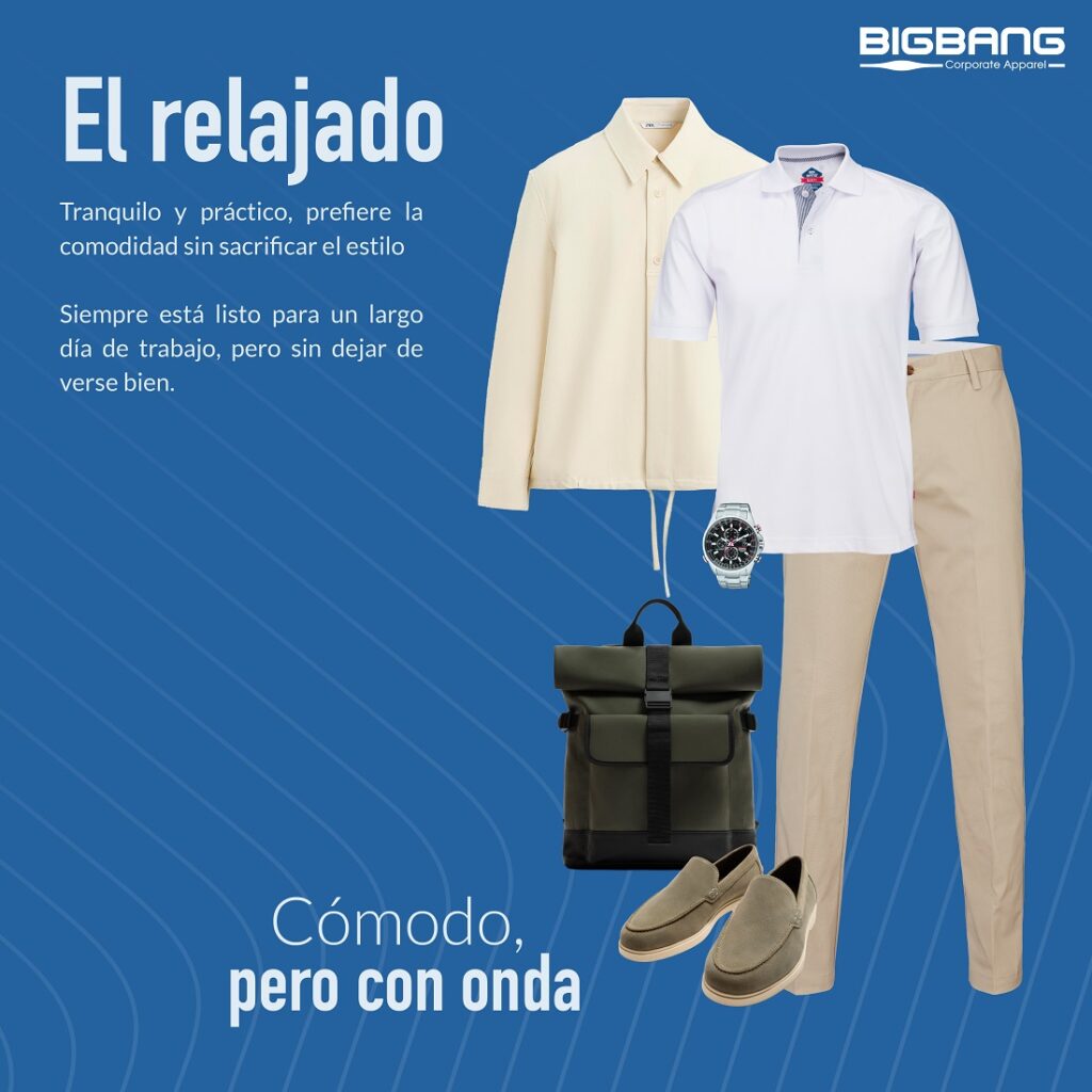 Papá relajado: comodidad con estilo