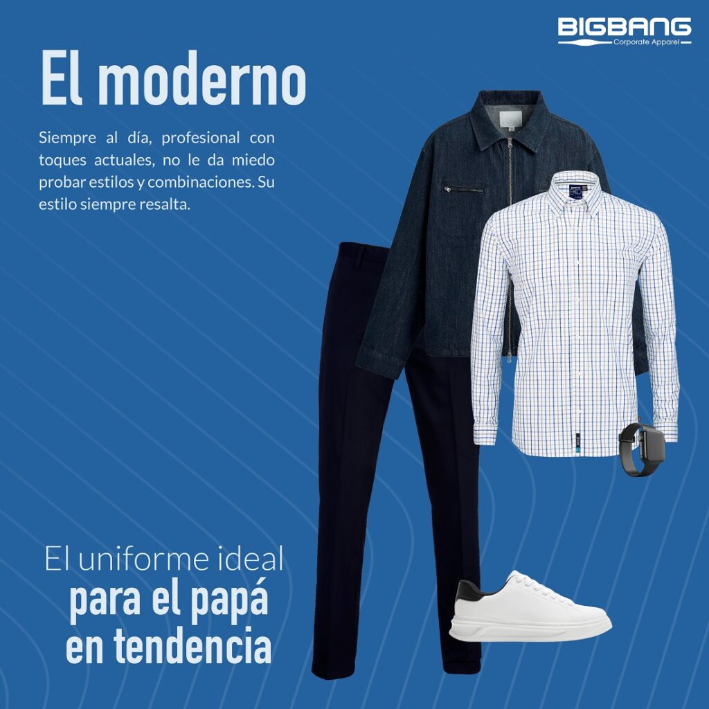 Papá moderno: actual y funcional