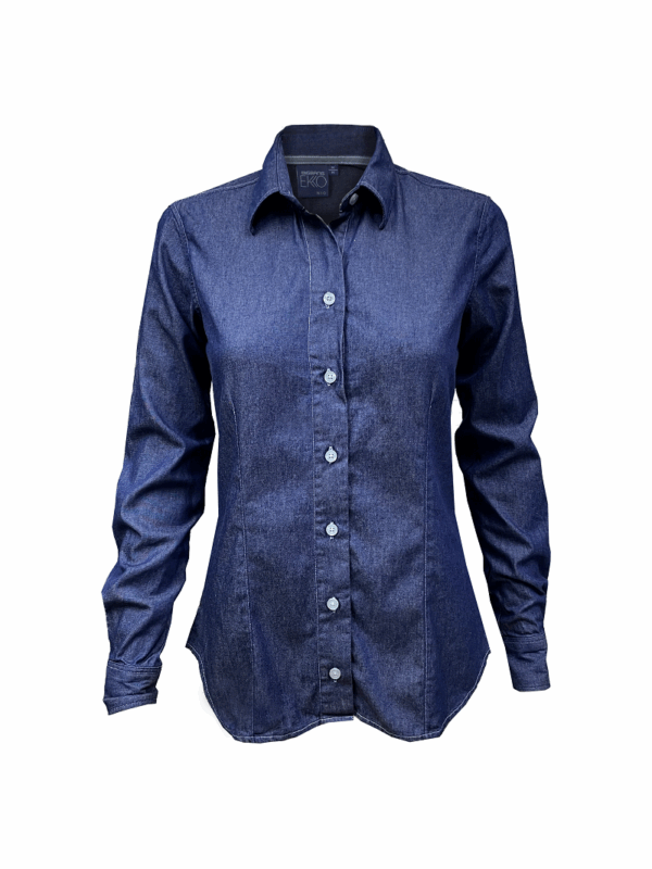 BLUSA DE MEZCLILLA EKKO NIO PARA CABALLERO MANGA LARGA