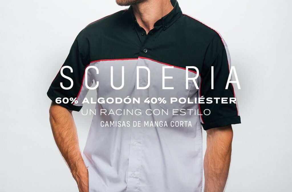Camisas Scuderia: estilo racing para tus trabajadores